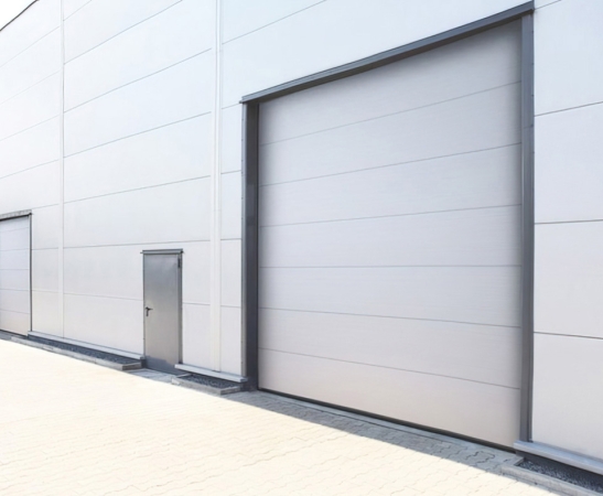 Промышленные ворота Алютех ProPlus в Тереке