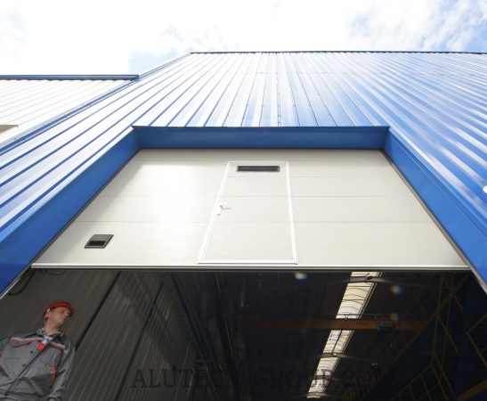 Промышленные ворота Алютех Protrend в Тереке