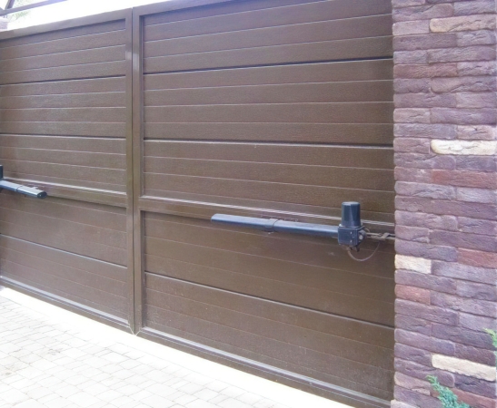 Автоматика для распашных ворот в Тереке